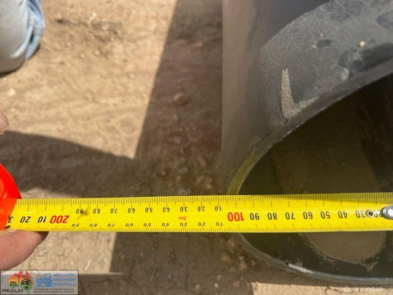 Un-used Black Poly Irrigation Pipe - No.3a (23.9m x 240mm id & 6mm walls) - photo 5