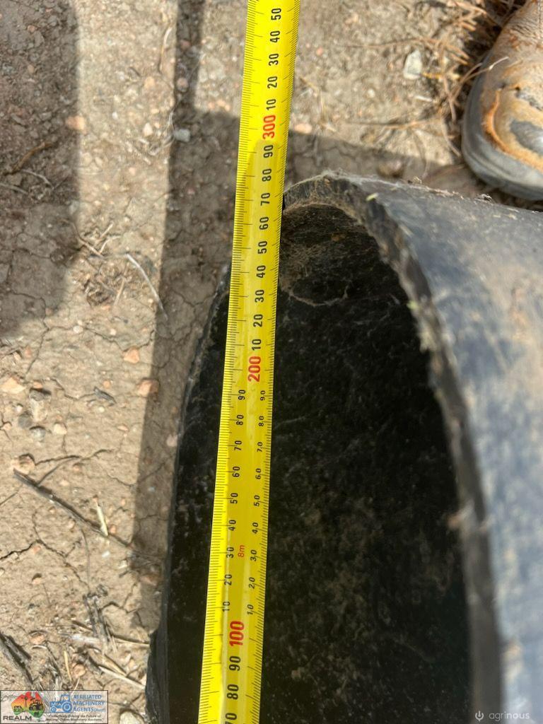 Un-used Black Poly Irrigation Pipe - No.4 (7m x 260mm id & 8mm walls) - photo 2