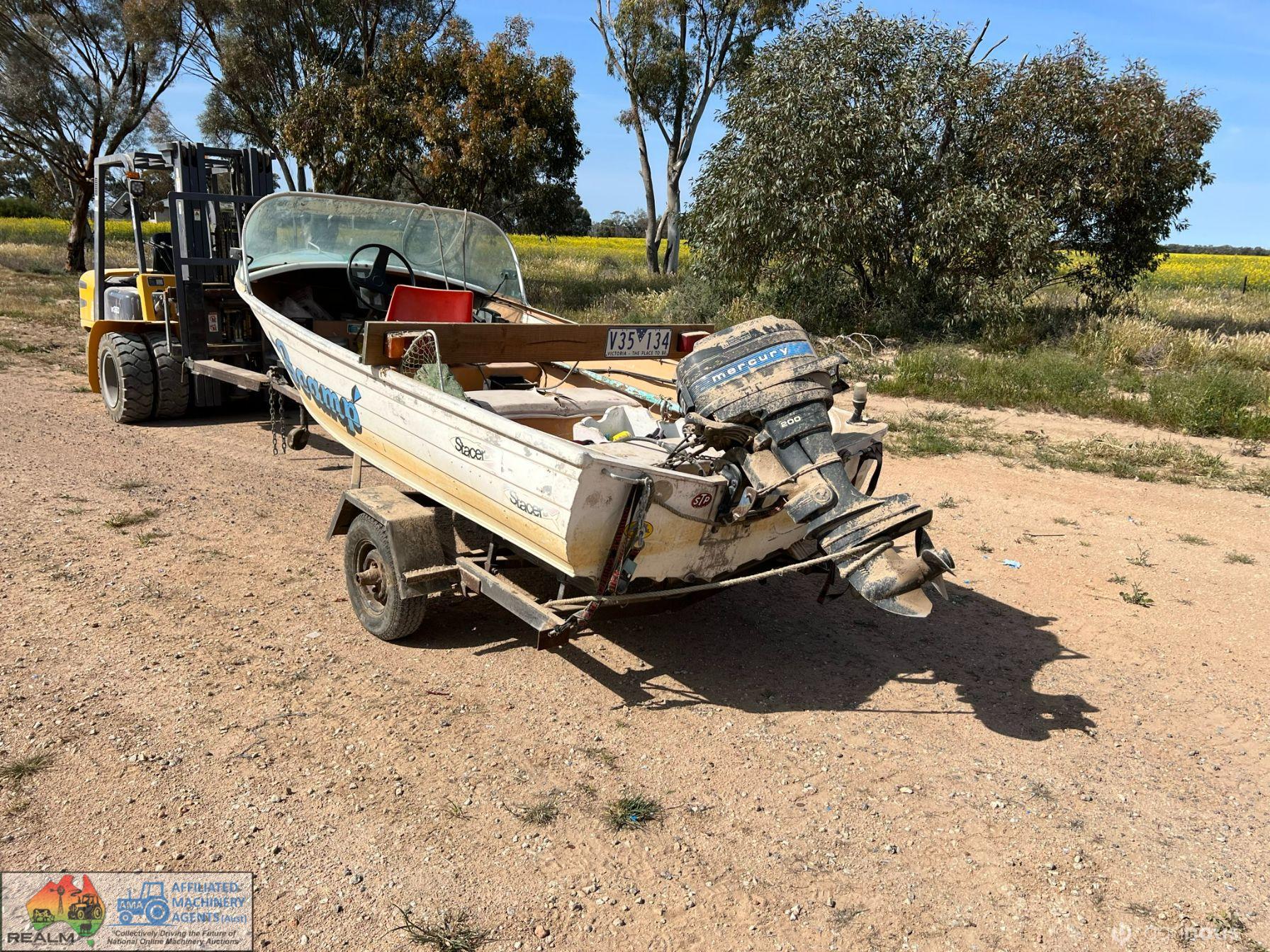 Alloy 'Scampy' Boat on Trailer - photo 4