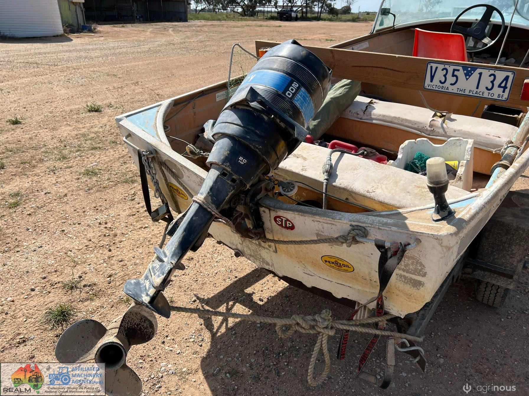 Alloy 'Scampy' Boat on Trailer - photo 8