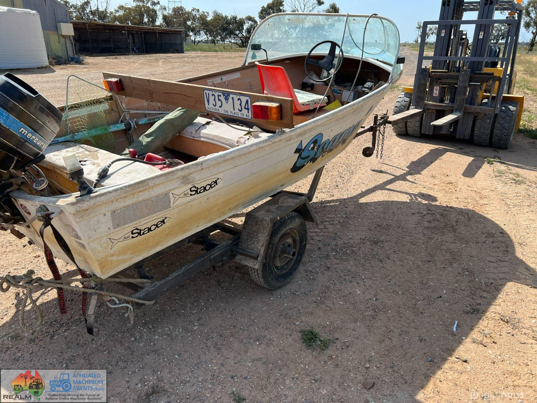 Alloy 'Scampy' Boat on Trailer - photo 6