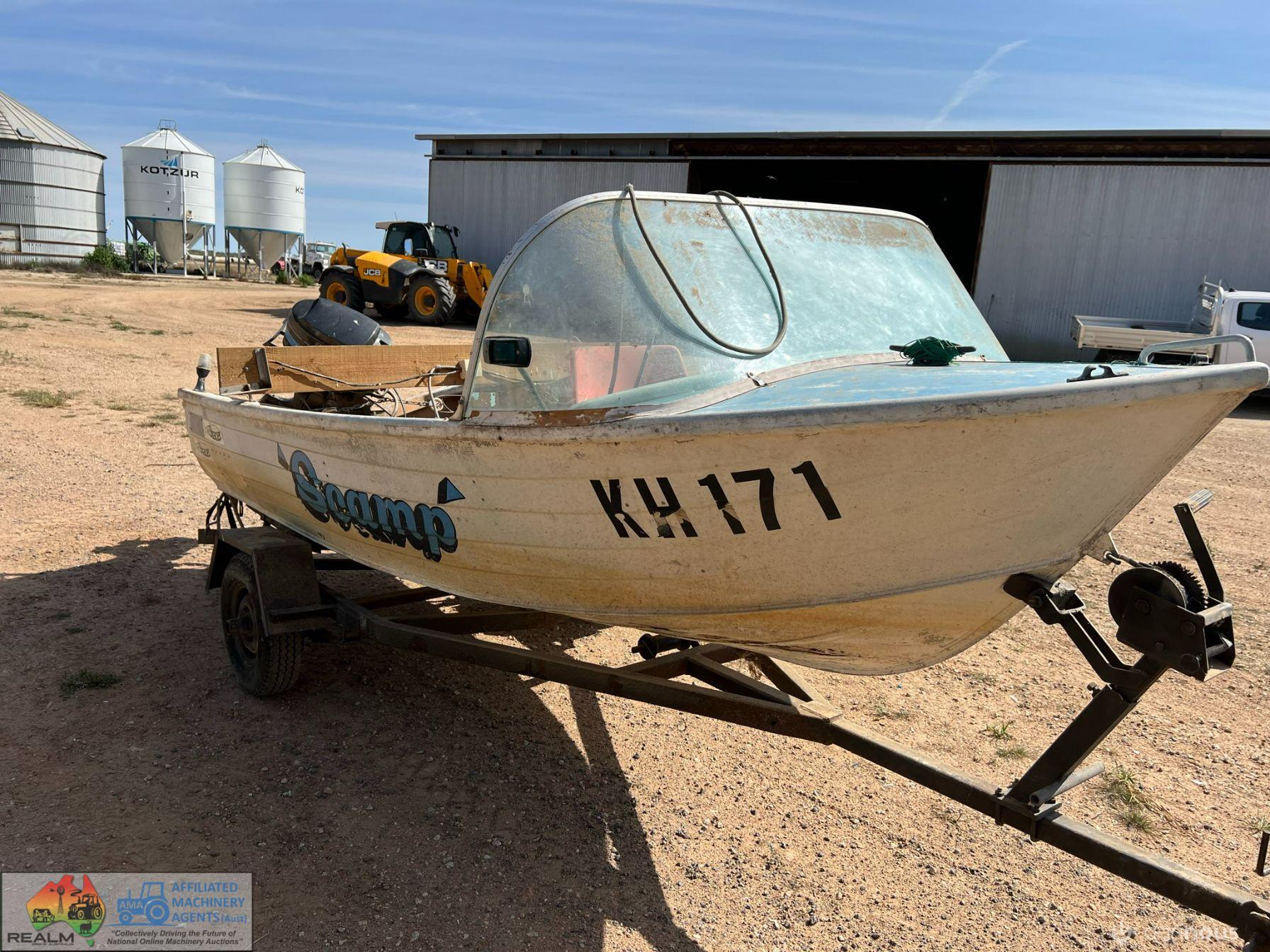 Alloy 'Scampy' Boat on Trailer - photo 5