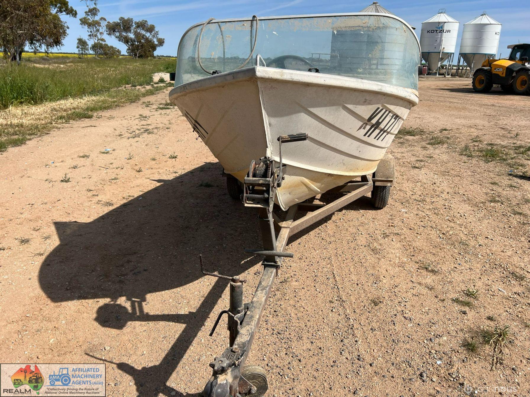 Alloy 'Scampy' Boat on Trailer - photo 2
