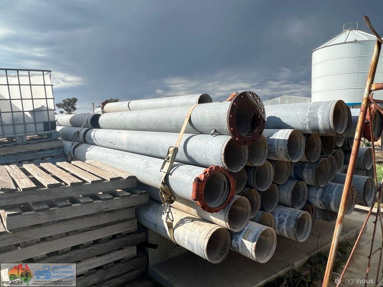Galv. Steel Irrigation Pipes & Couplings