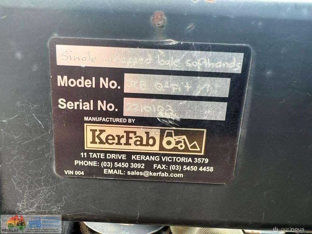 Kerfab Soft Hand Silage Grab with Tele-handler Quick-hitch