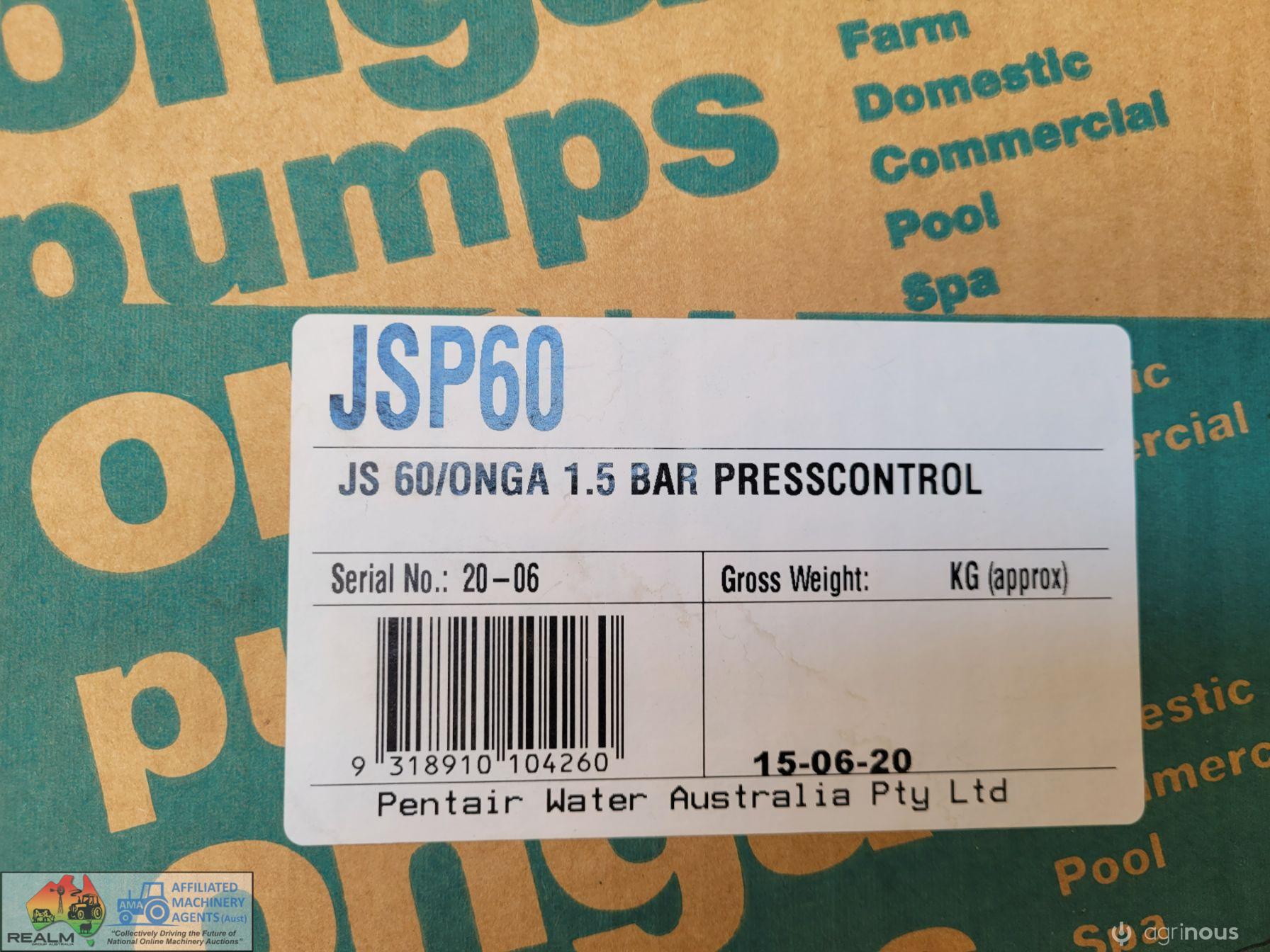 New Onga JSP60 Pressure Pump - photo 7