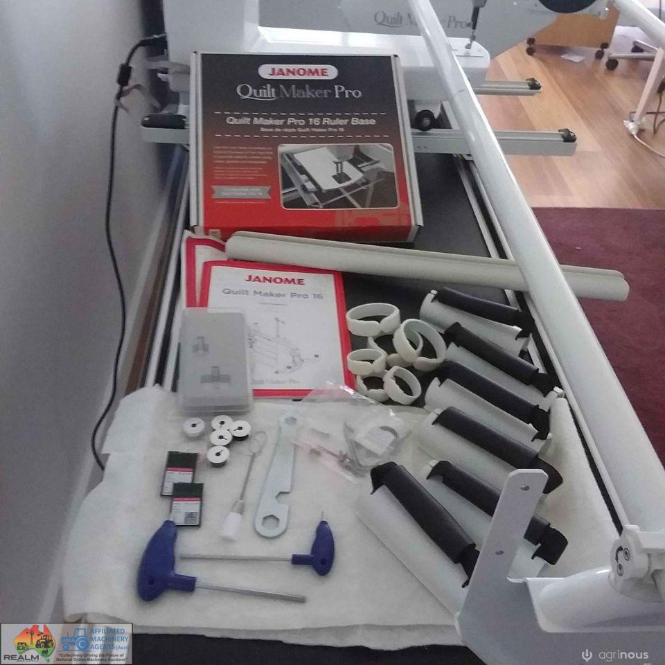 Janome Quilt Maker Pro 16 Long arm sewing machine - photo 5