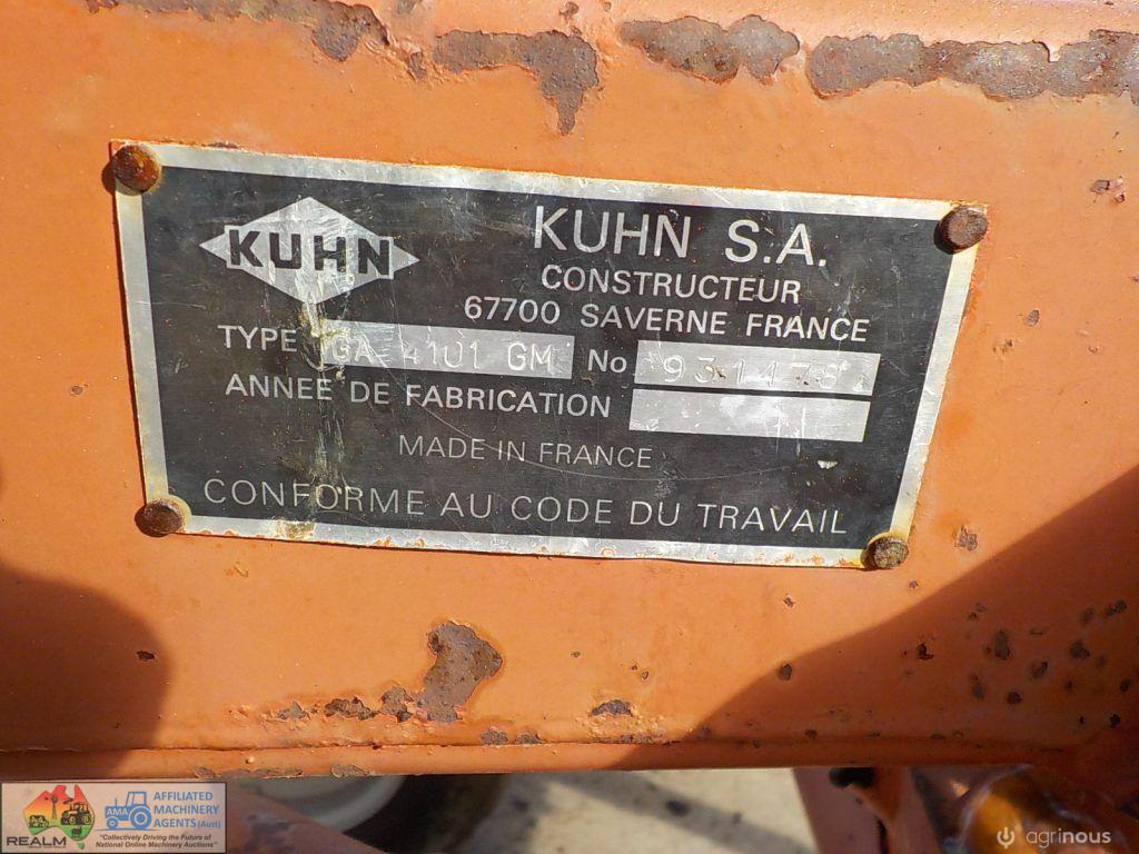 Kuhn GA-4101 Hay Rake - photo 5