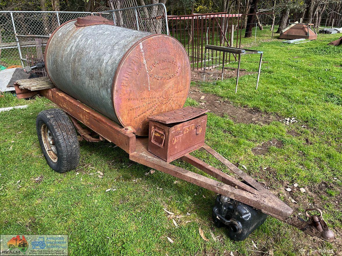 Furphy Water Tank on Cart