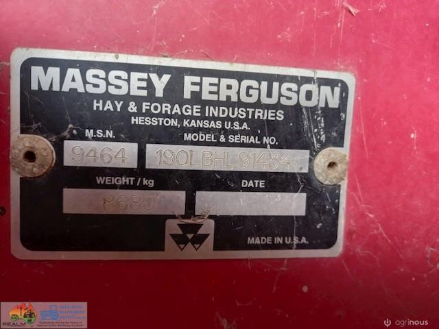 Massey Square Bailer 190 - Serviced ready to go - includes 22 rolls of twine - plus what's in the bailer - photo 11