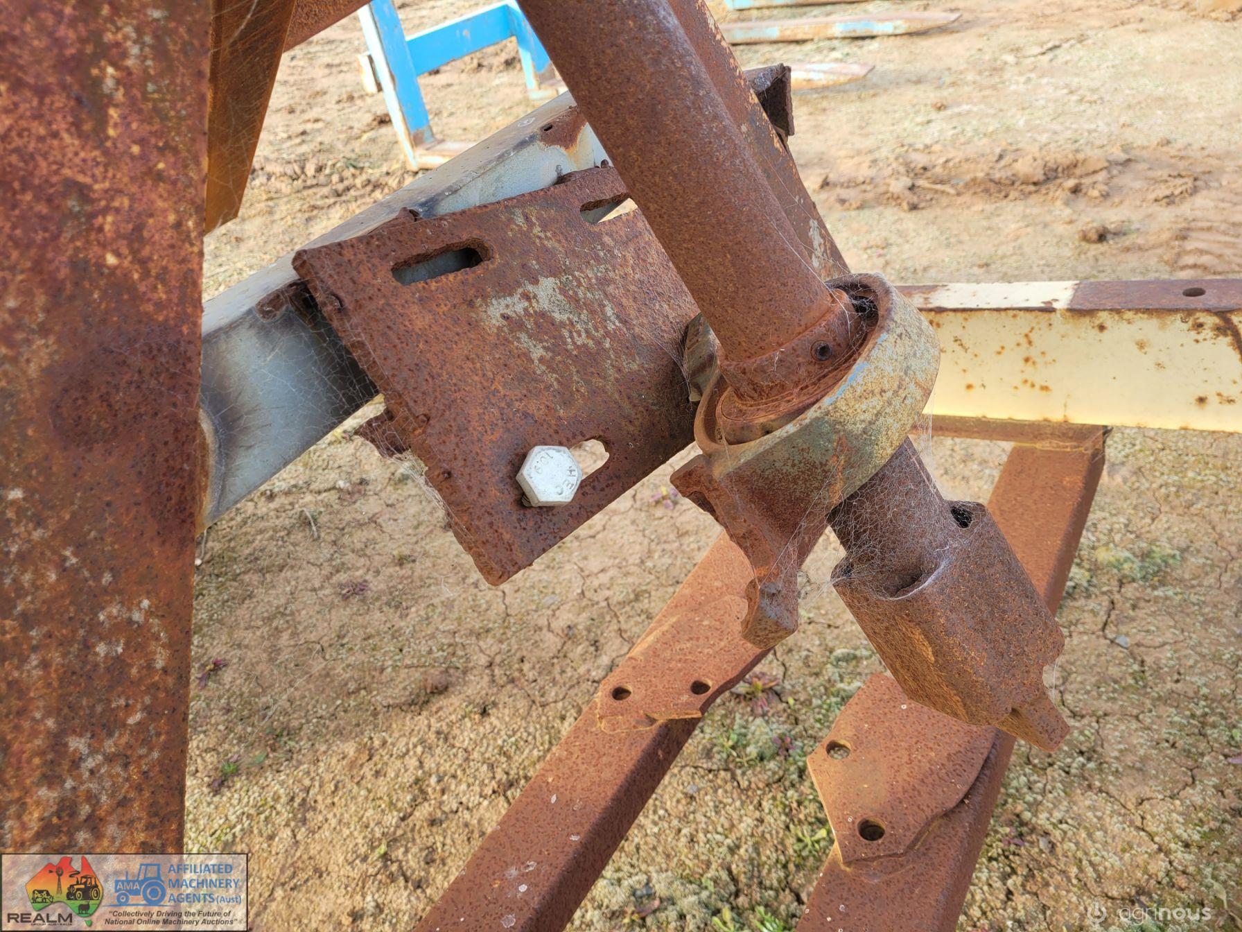 Poly Pipe Laying Trailer