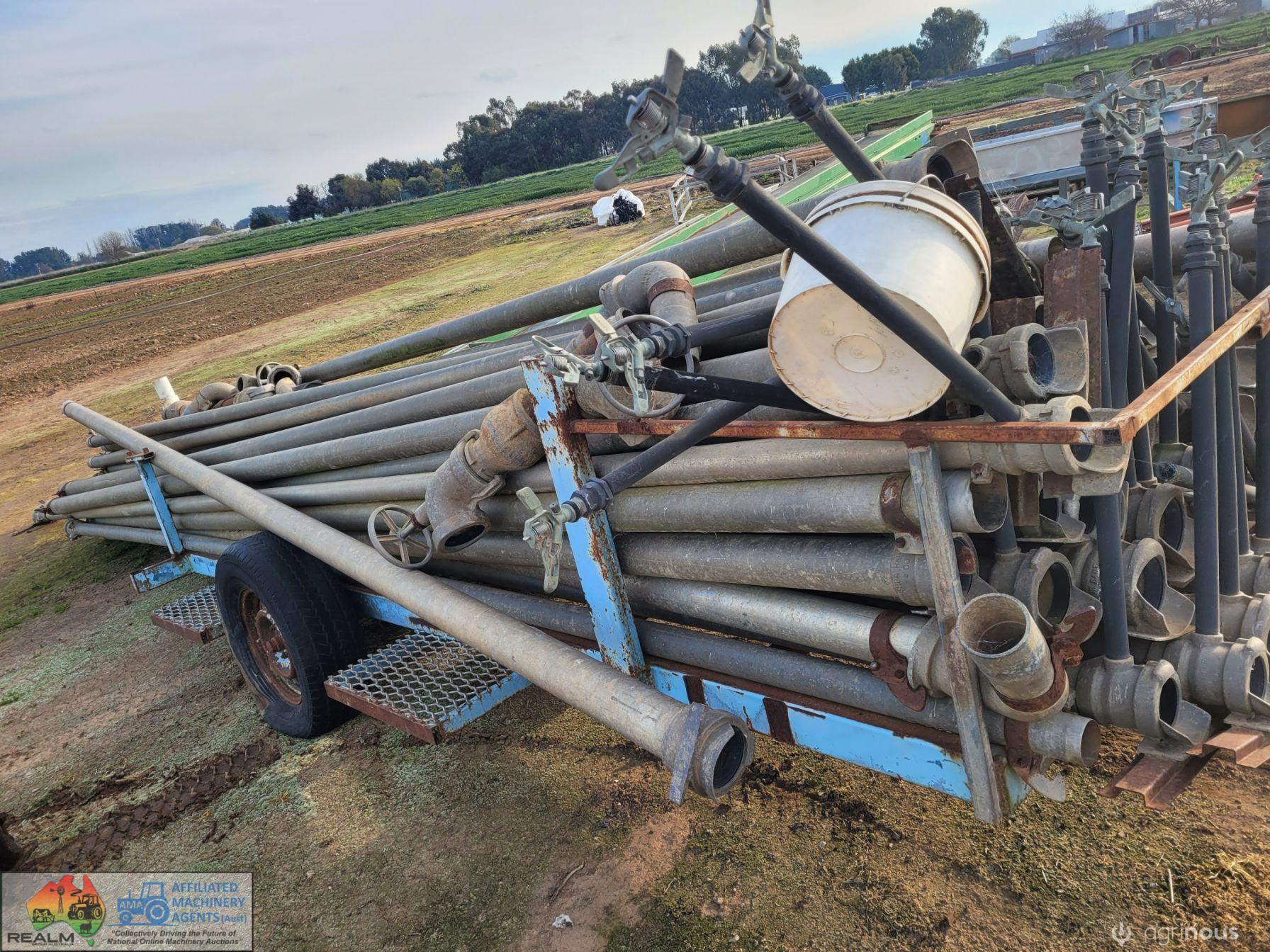 53x SHUR-RANE Irrigation Pipes on Trailer - photo 2