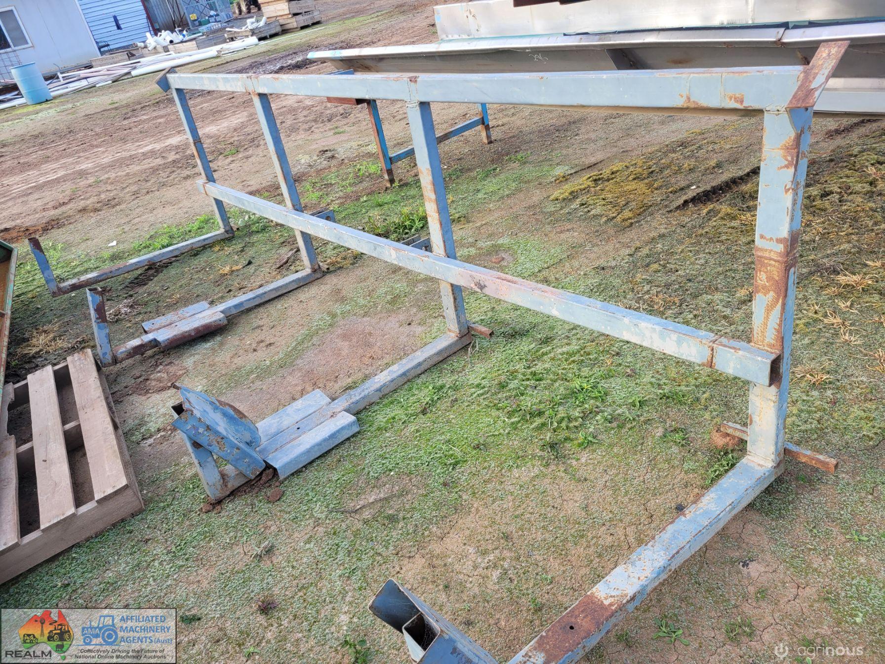 3pl Planter Toolbar Frame ~ 12ft, 4 Station