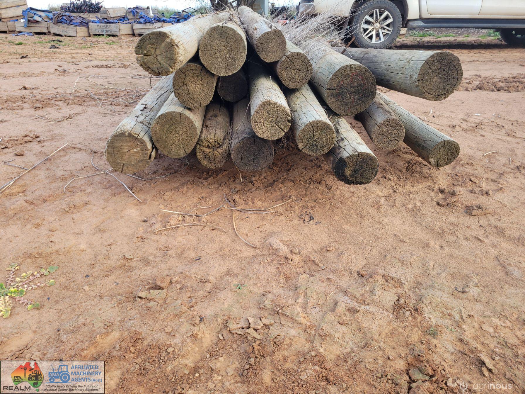 18x 12ft Pine Poles (Used) - photo 3