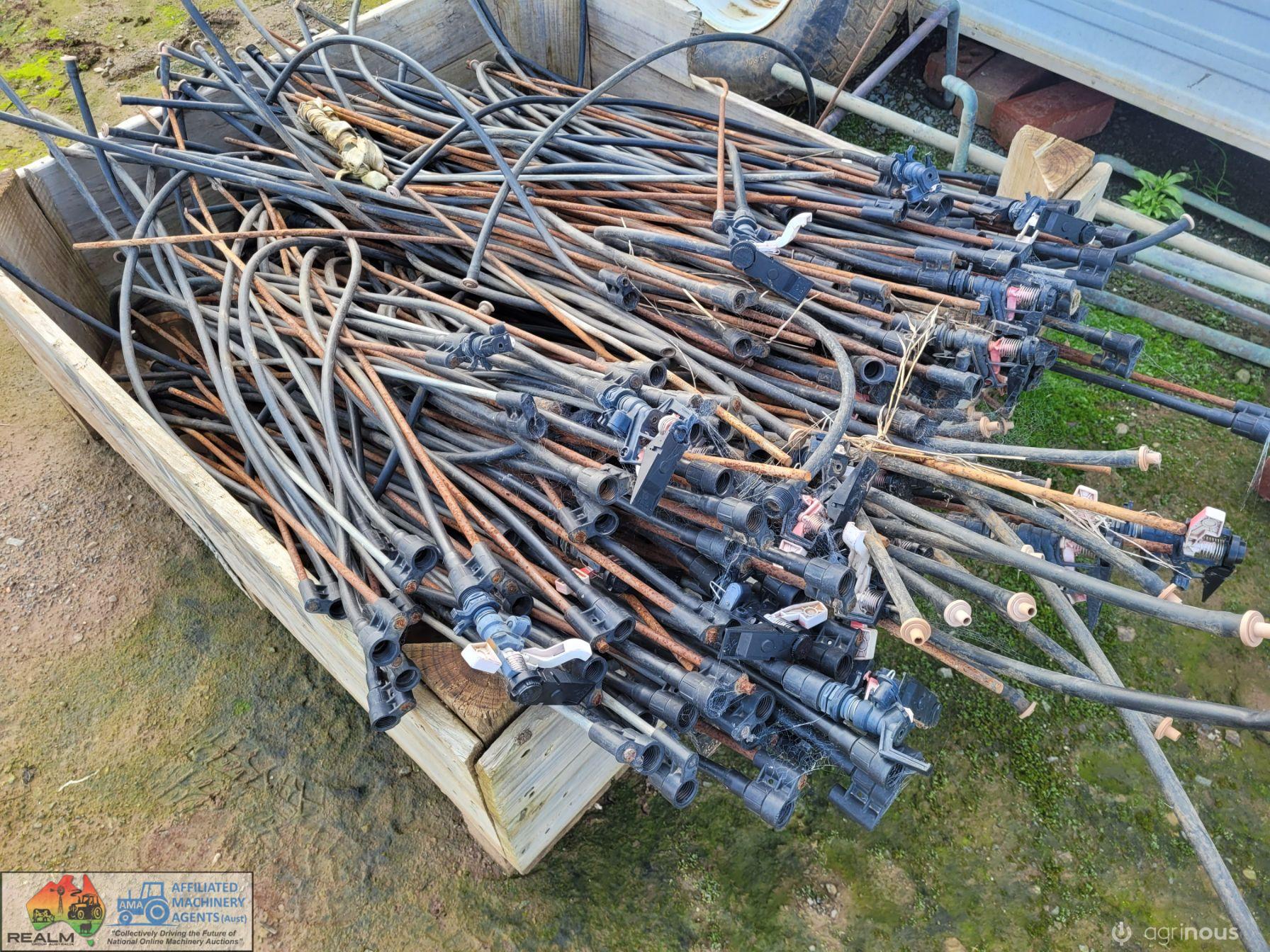 Bin of Assorted Used Sprinklers & Risers - photo 2