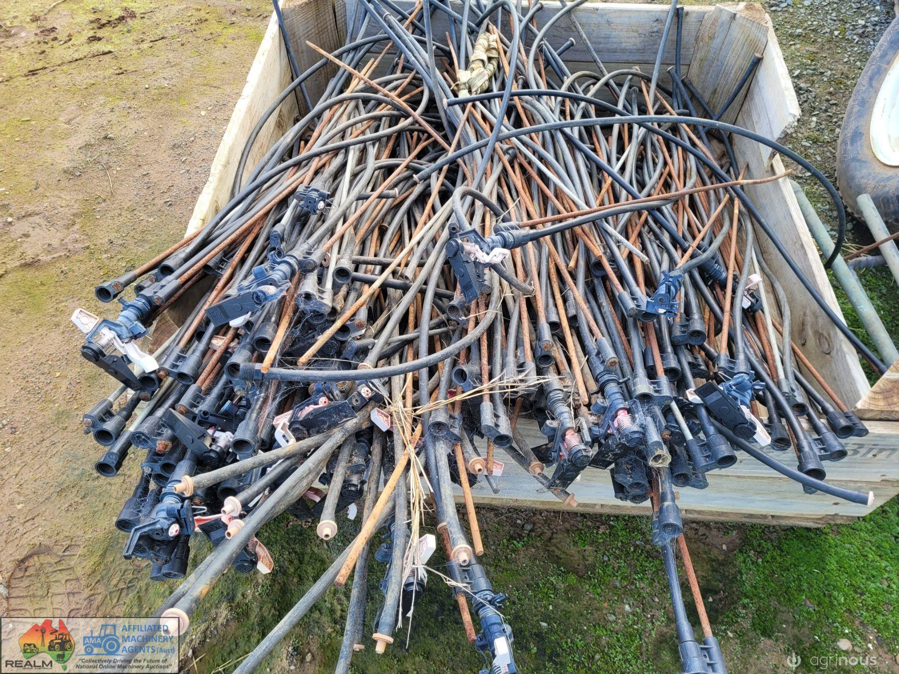 Bin of Assorted Used Sprinklers & Risers - photo 4