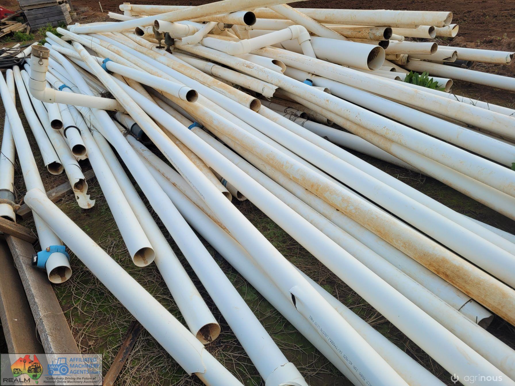 Class 6 ~ 4" Used PVC Irrigation Pipes - photo 3