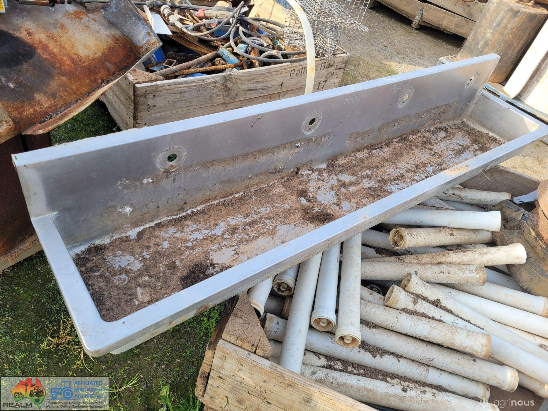 Stainless H/duty Wash Trough - photo 3