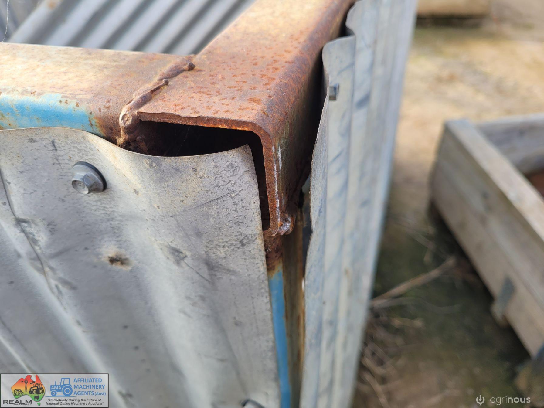2x Steel Frame Storage Bins - photo 6