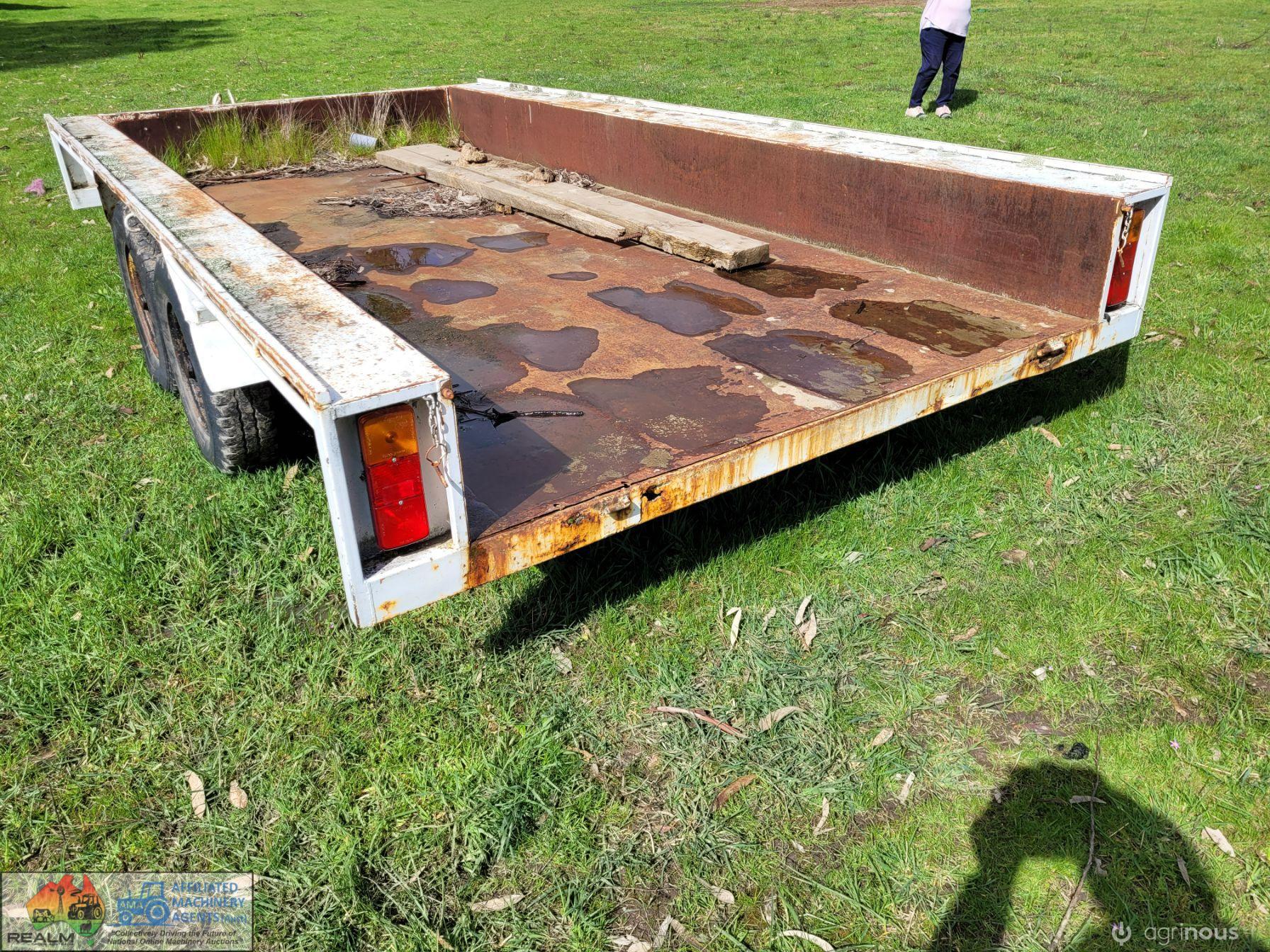 H/Duty Solid Tandem Trailer