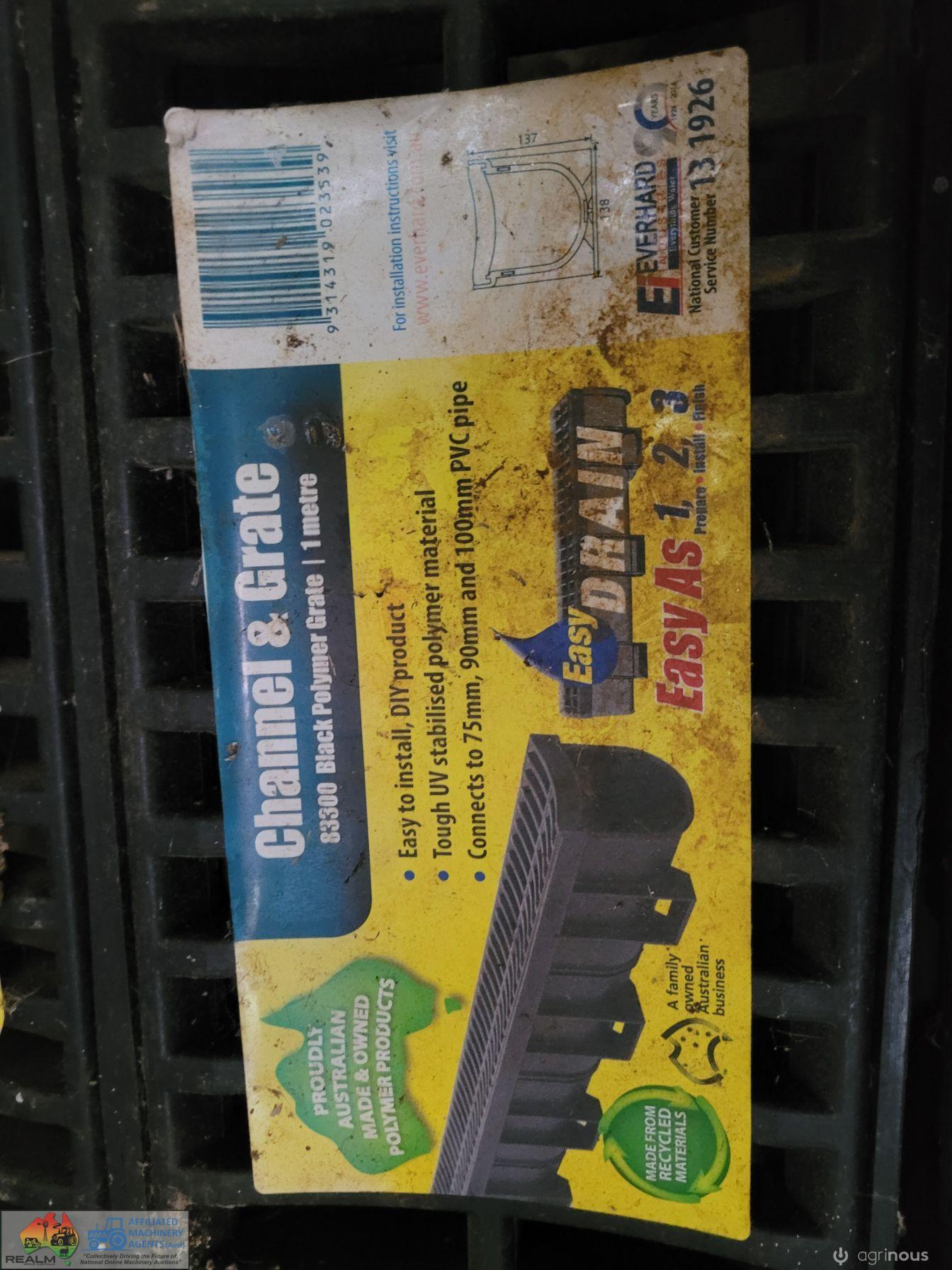 5x Plastic Easy Drain Walk-way Grates (New) - photo 4