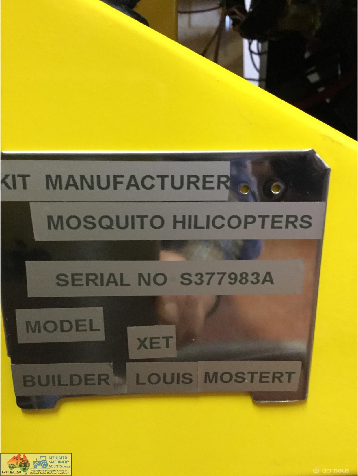 Helicopter - New - Mosquito Model XET - Serial No S377983A - photo 24