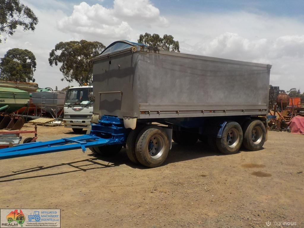 1995 Aluminium Hamelex Superdog Tipping Trailer - (REDUCED PRICE)