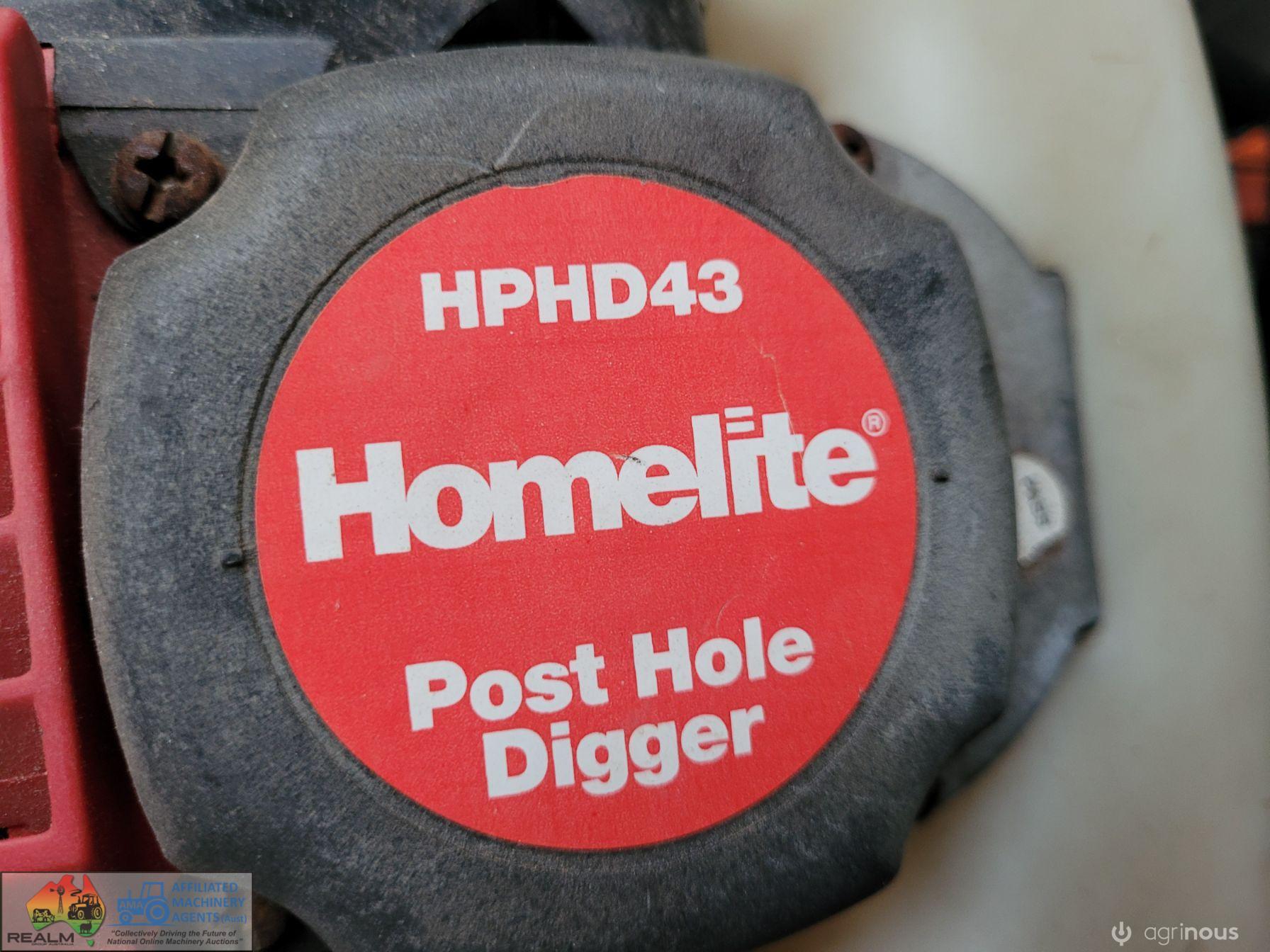 New Homelite Post Borer with 2 Augers - photo 3