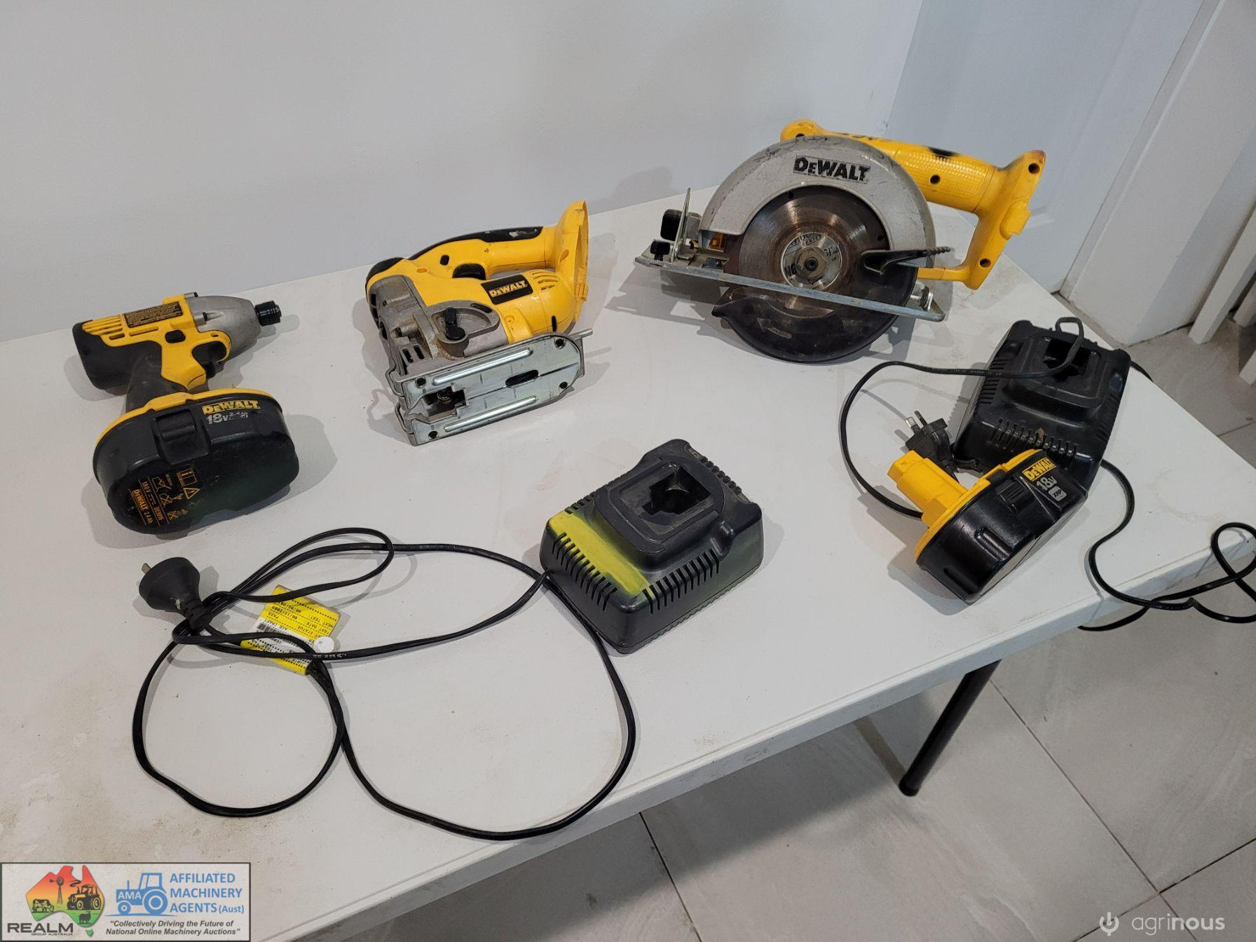 DeWalt 18v Cordless Tools