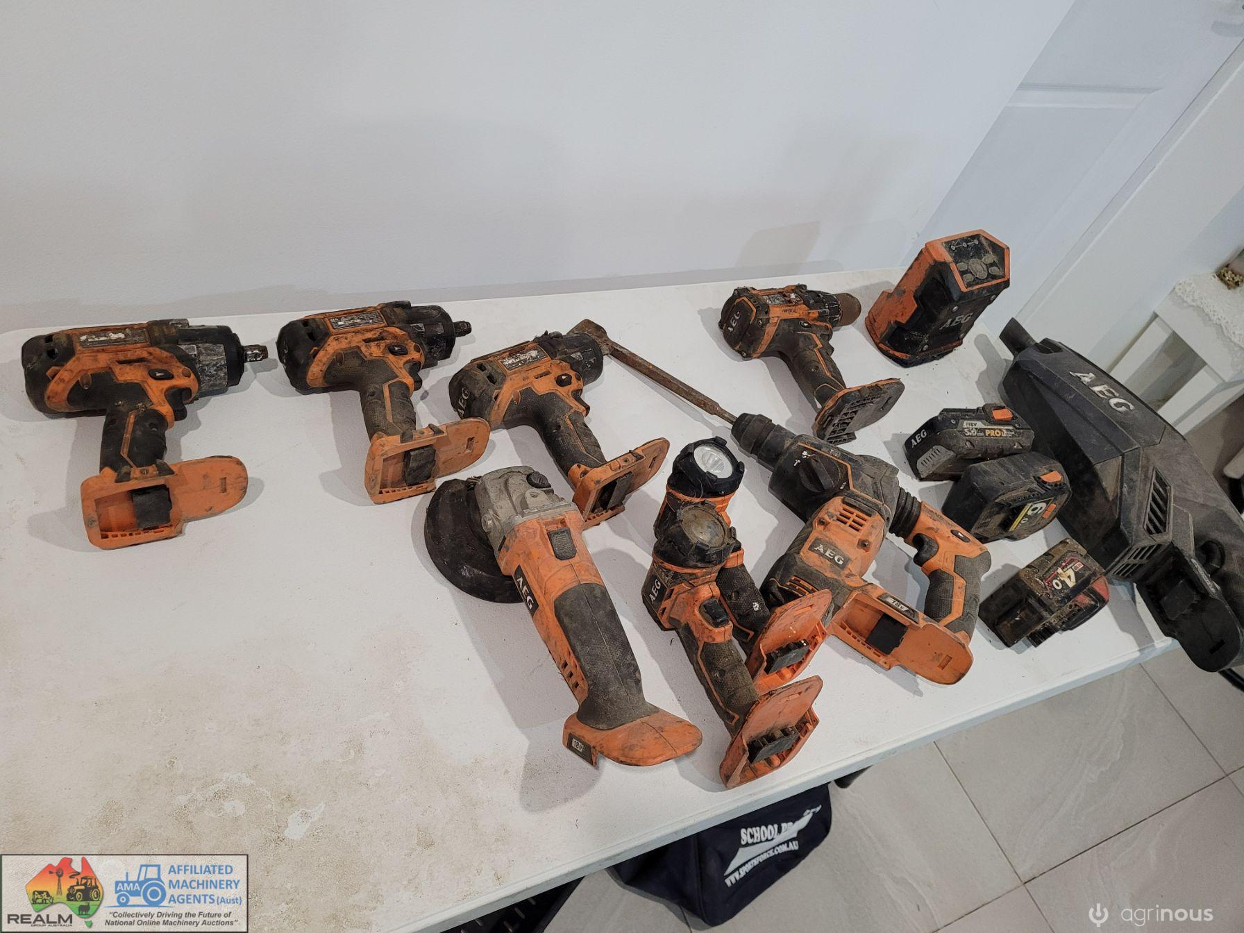 AEG 18v Cordless Tools
