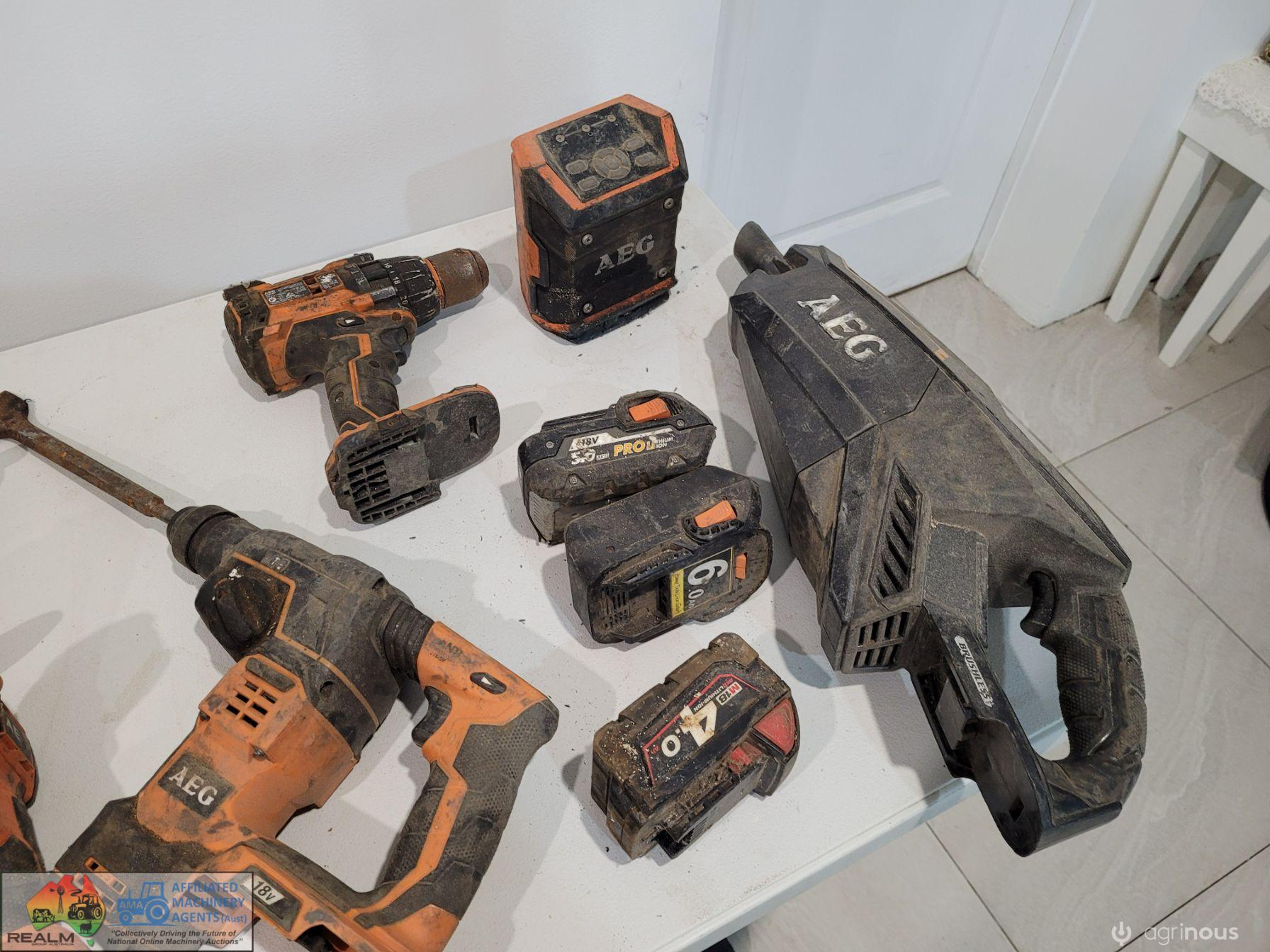 AEG 18v Cordless Tools - photo 5