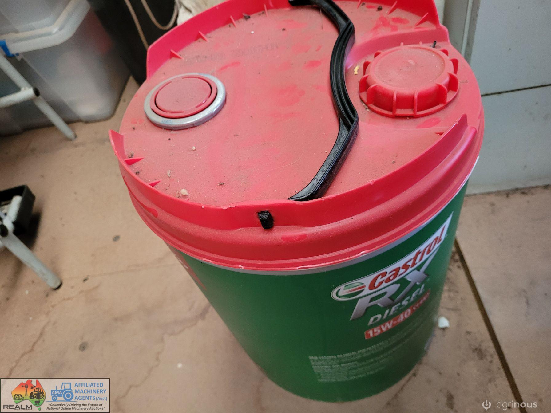 New 20ltr Drum Castrol RX 15w-40 Diesel Eng. Oil - photo 4