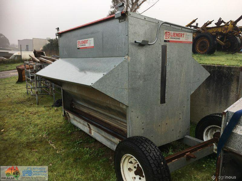2 Ton Lienert Stock Lick Feeder on Wheels