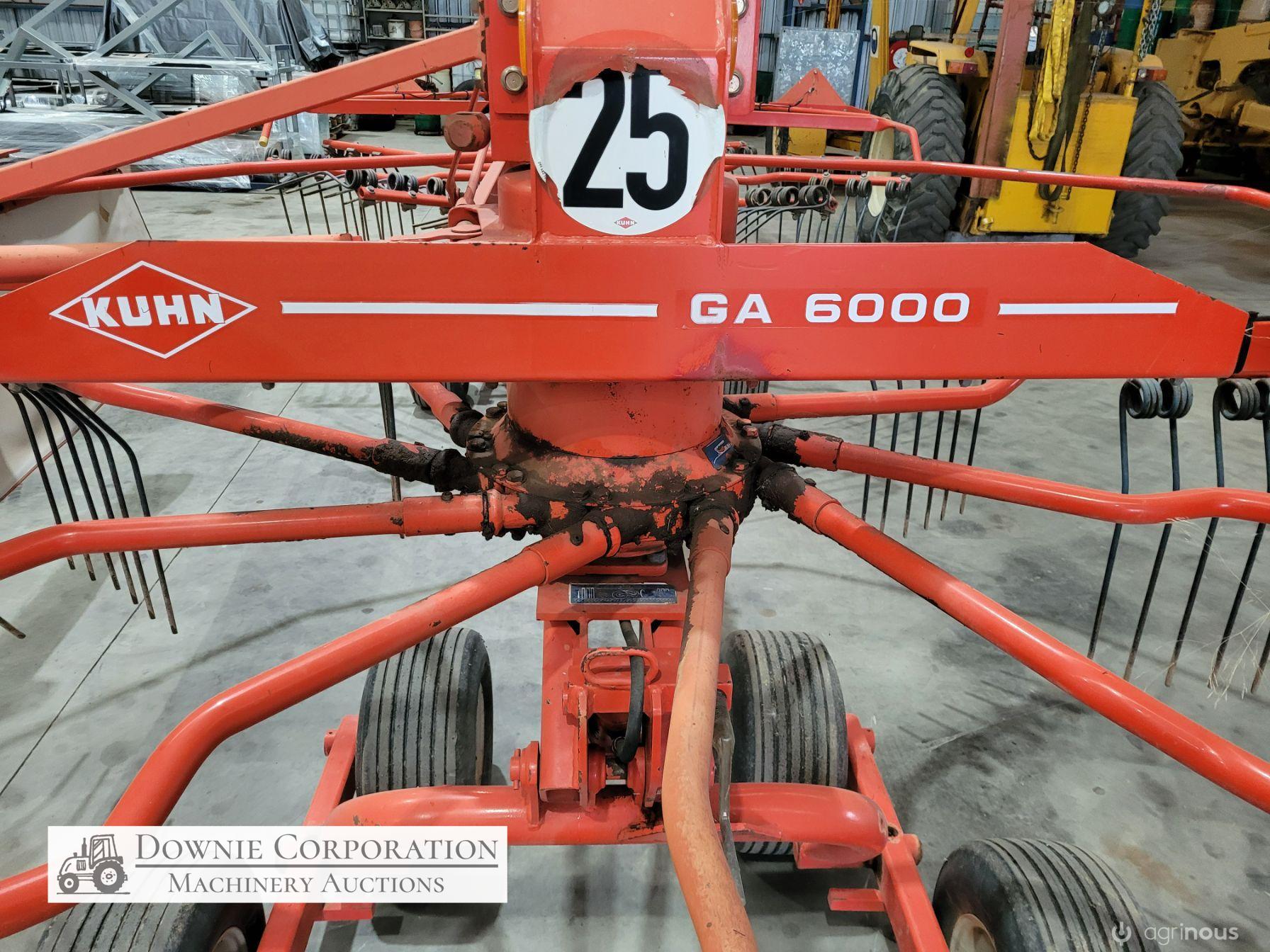 Kuhn GA-6000 Twin Rotor Hay Rake - photo 5