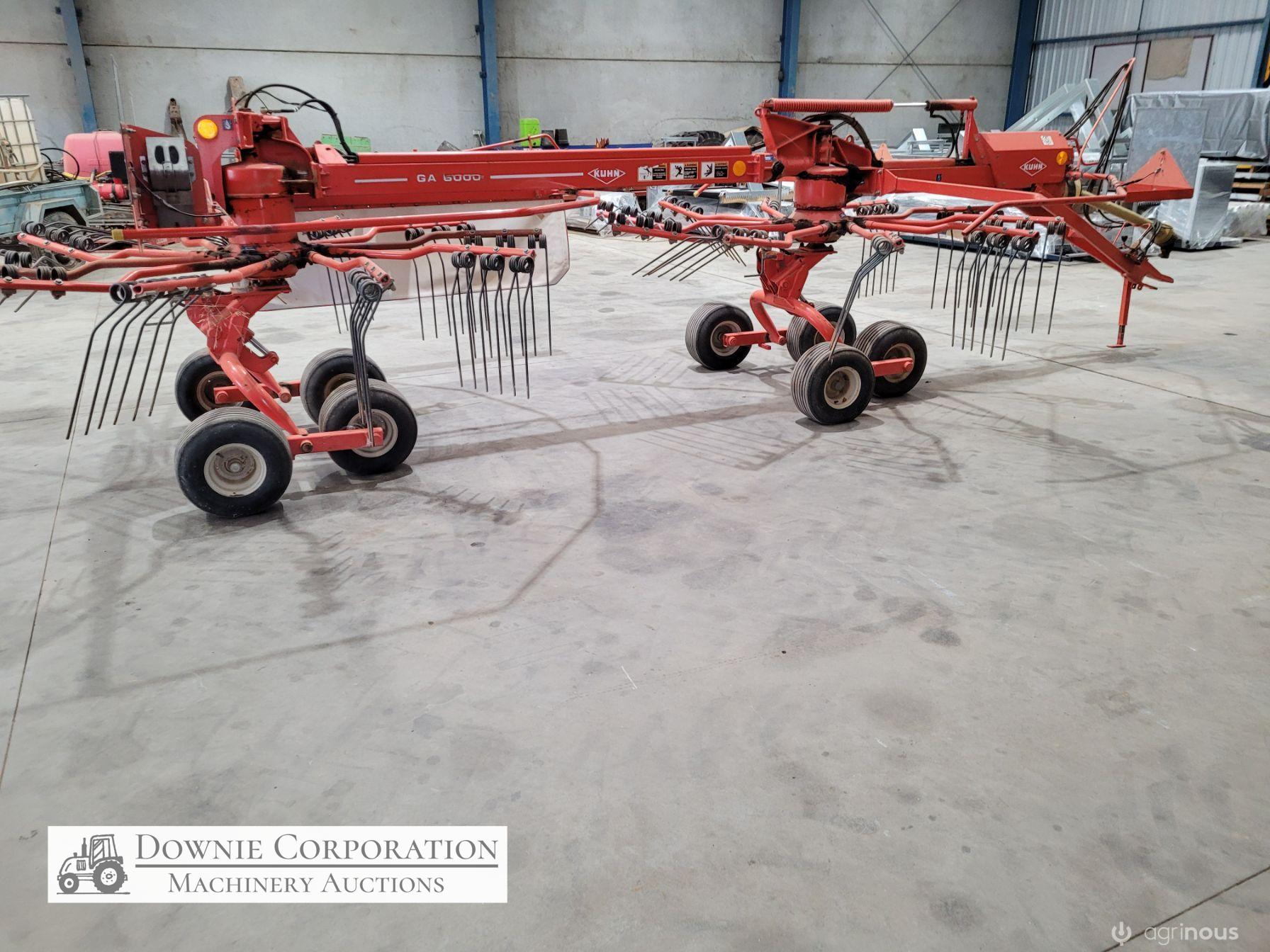 Kuhn GA-6000 Twin Rotor Hay Rake - photo 4