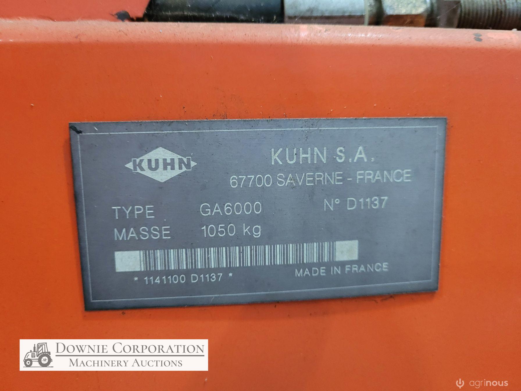 Kuhn GA-6000 Twin Rotor Hay Rake - photo 7