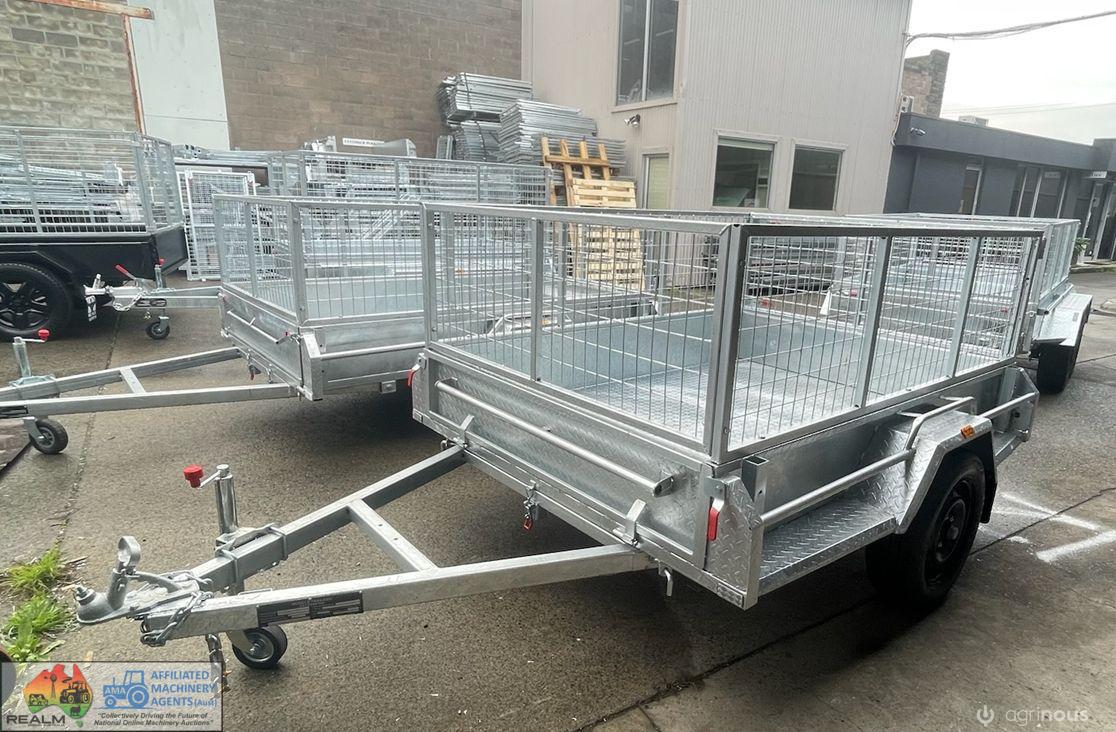 New Galv. 7x5 Single Axle Trailer