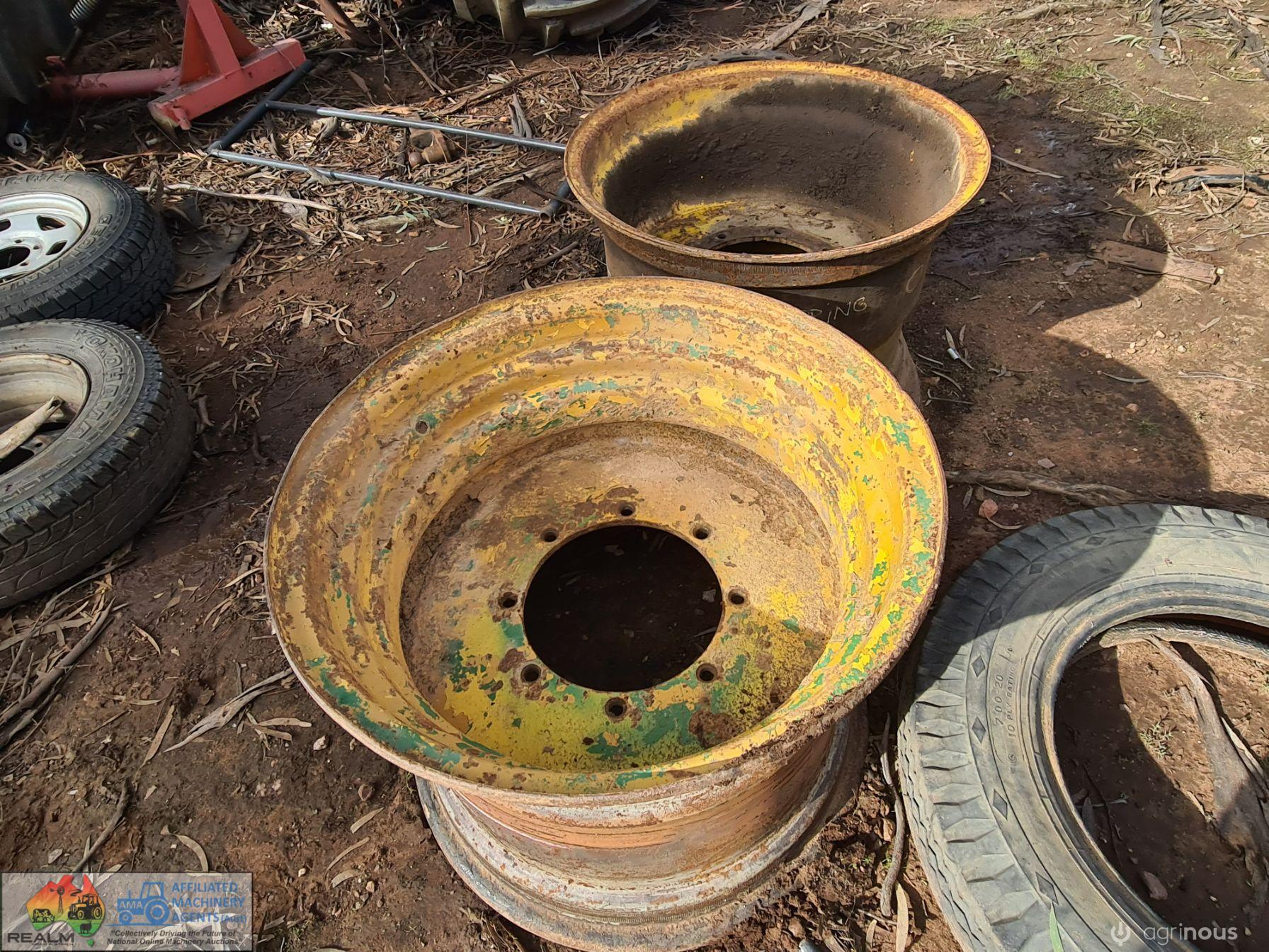 26" Steel Tractor Rims (x2)