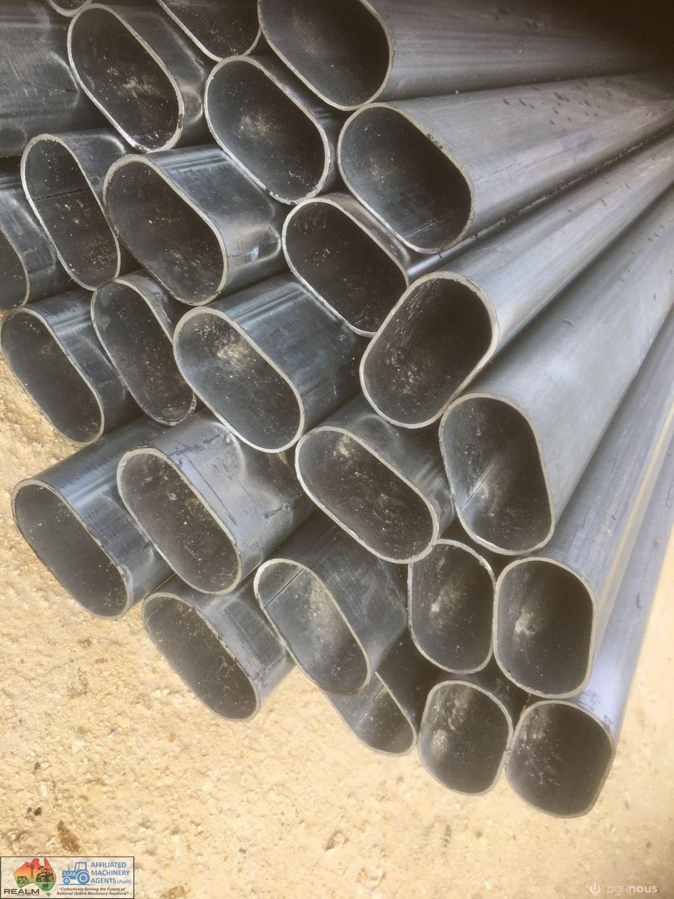 Galv. Oval 70mm Cattle/Horse Rail (New)