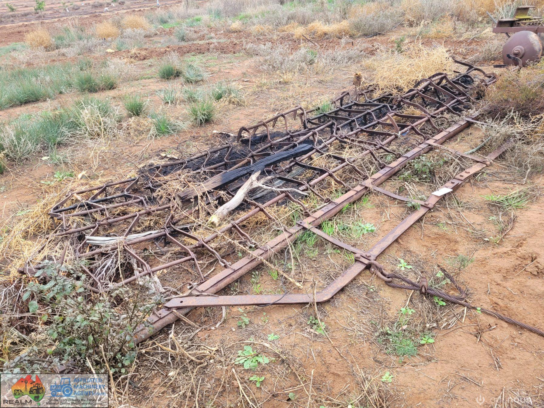 16ft Stump Jump Covering Harrows (6 Leaf) +2 Wheels - photo 2
