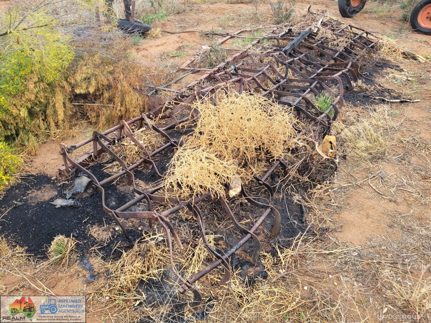 16ft Stump Jump Covering Harrows (6 Leaf) +2 Wheels - photo 5