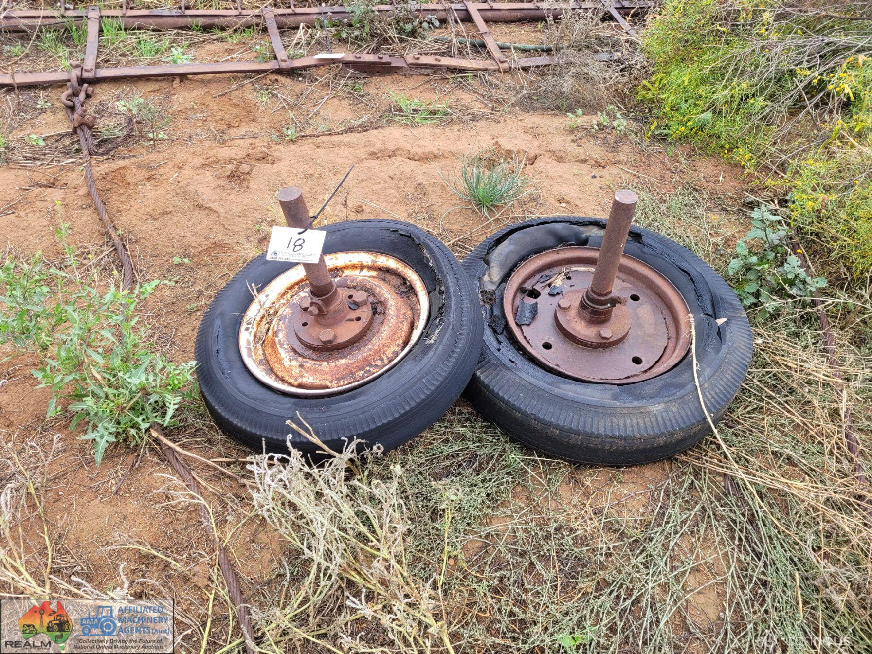 16ft Stump Jump Covering Harrows (6 Leaf) +2 Wheels - photo 6