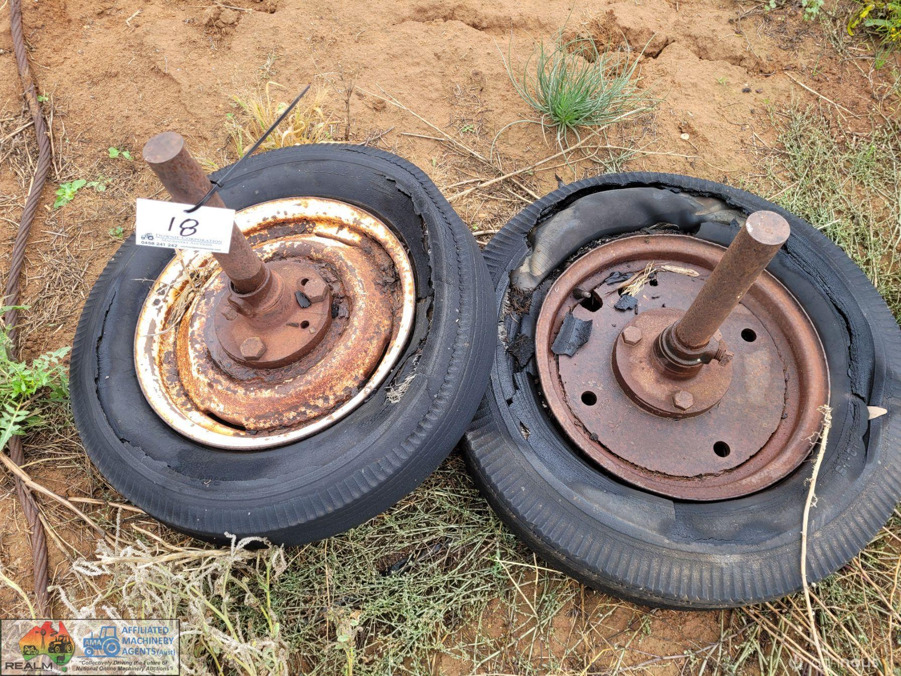 16ft Stump Jump Covering Harrows (6 Leaf) +2 Wheels - photo 7