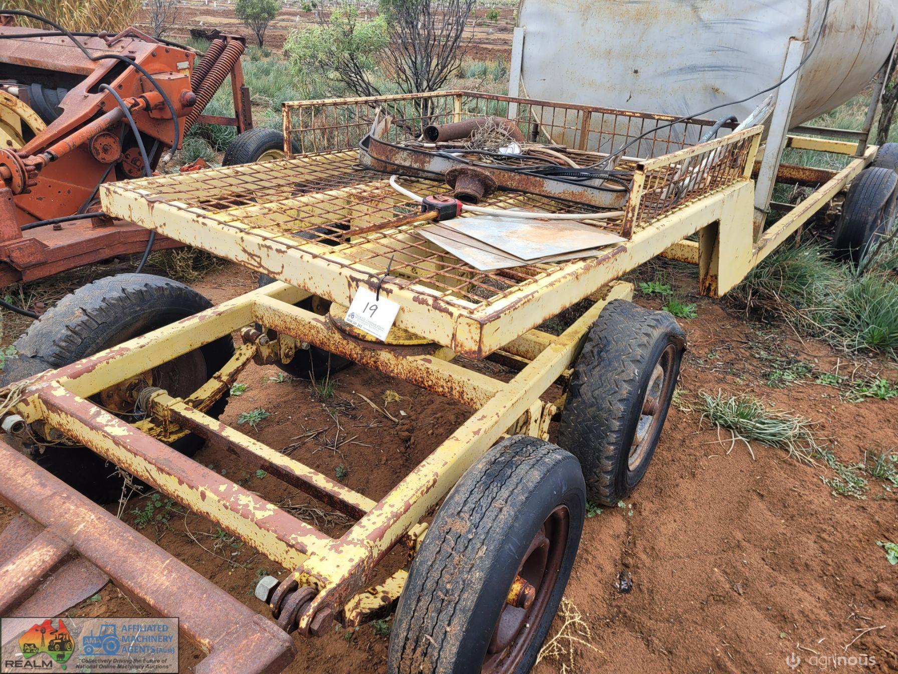 2,000 Ltr Trailing Diesel Bowser with Electric Pump - photo 2
