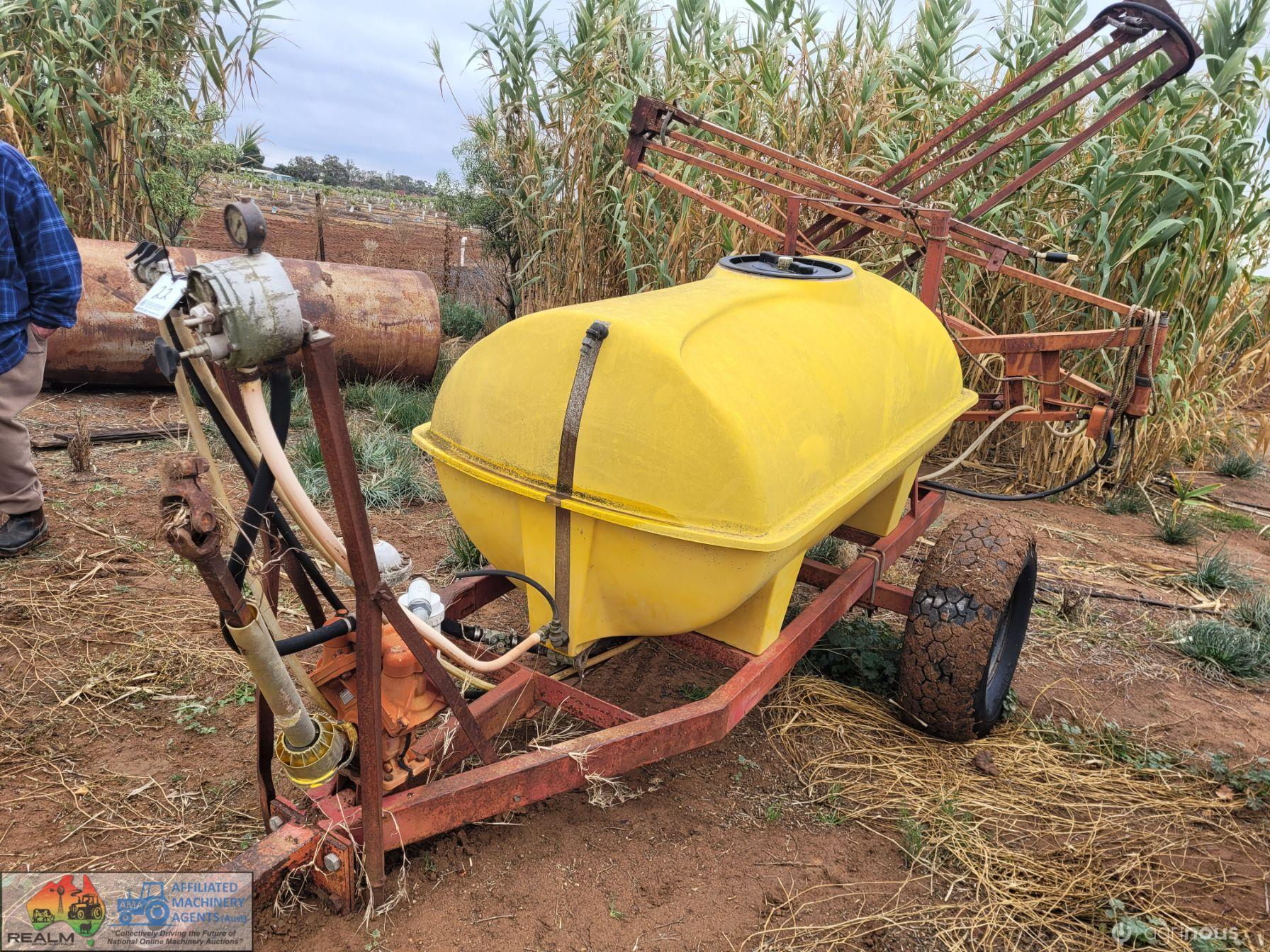 Hardi 1,200 Ltr Trailing 12m Boom Sprayer