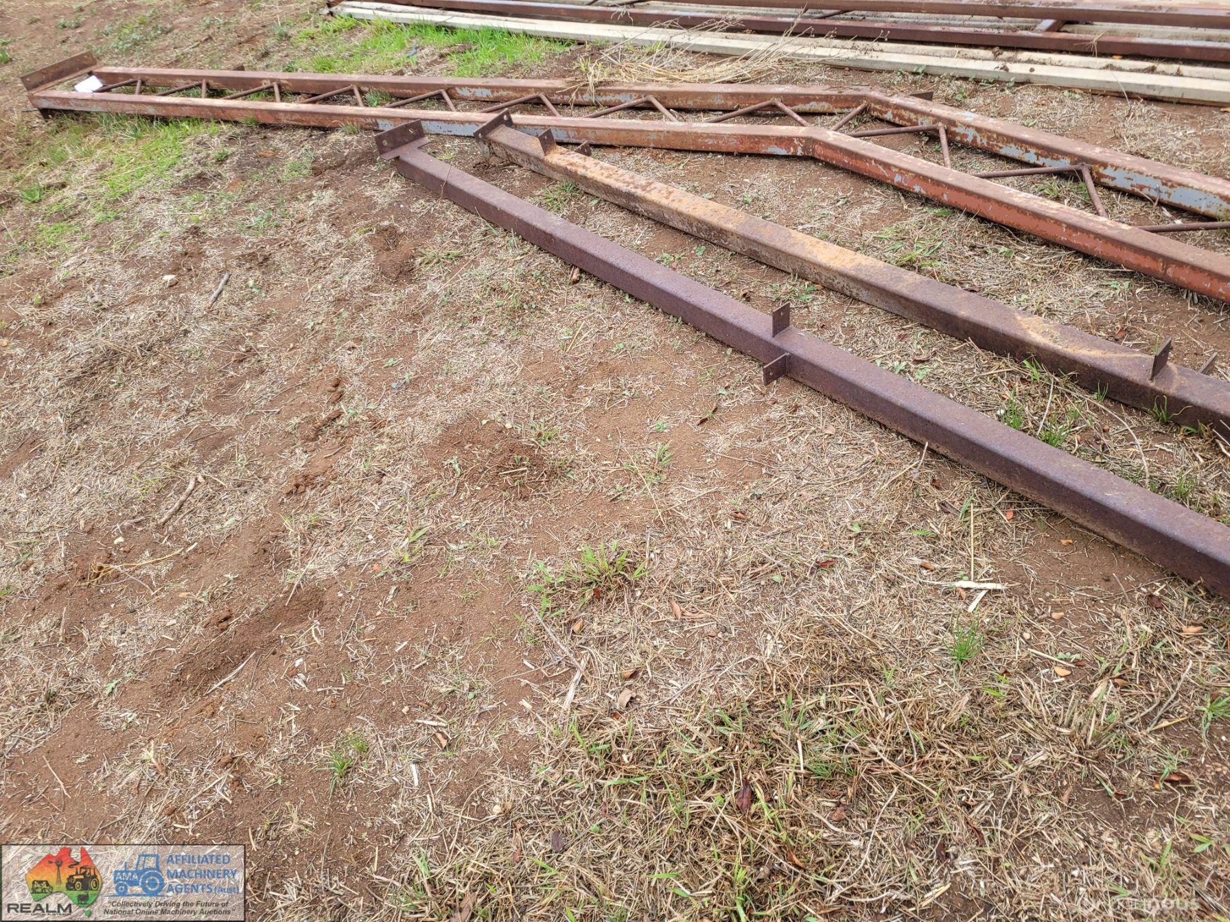 24ft H/duty Roof Truss with 2x 13ft Shed Poles (100x100 RHS) - photo 5