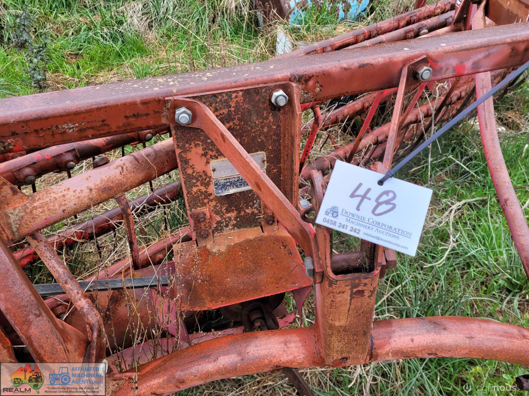MF-25 Rollerbar Hay Rake - photo 4