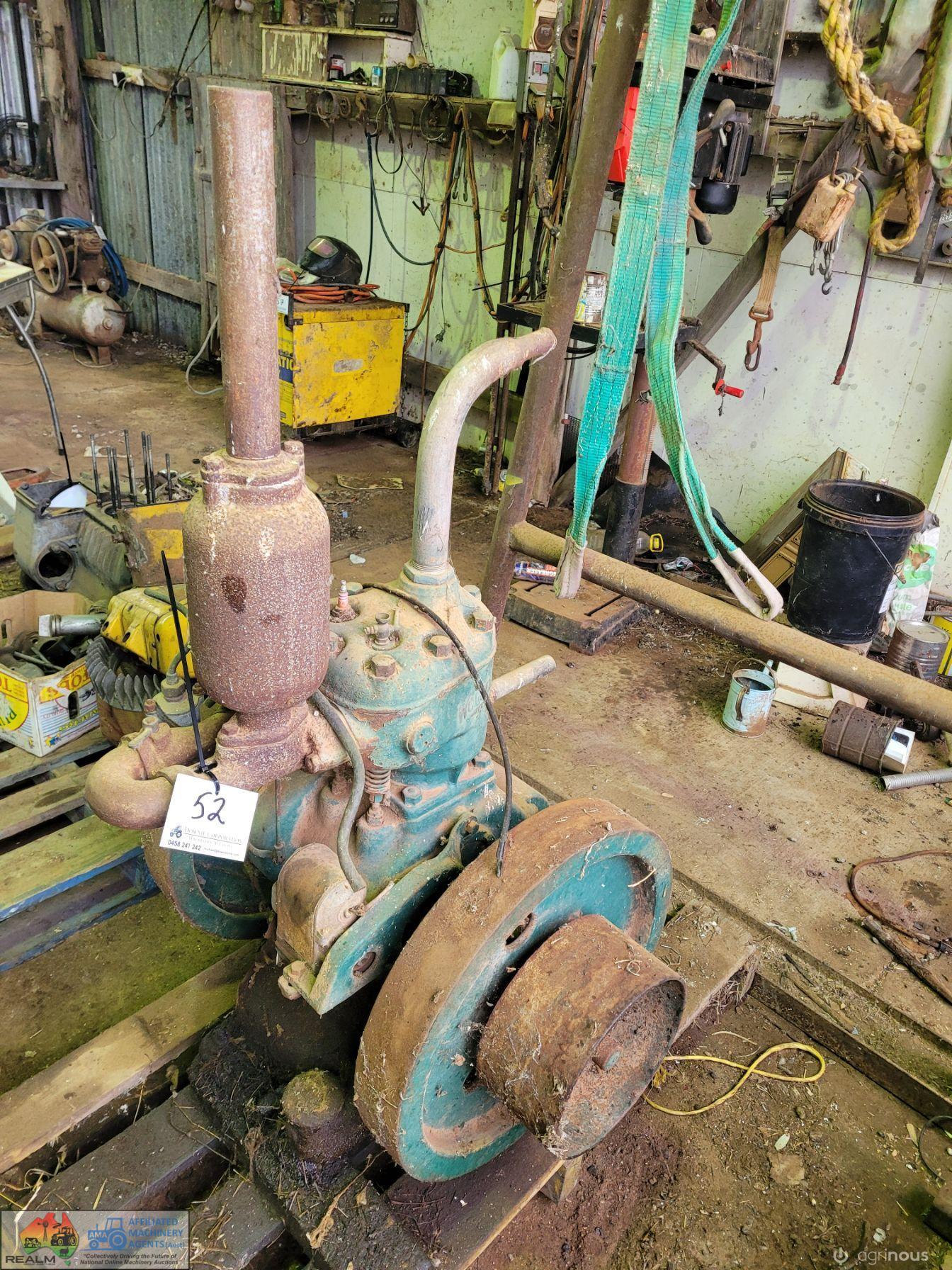 Wolseley Single Cyl Shearing Plant Mtr.