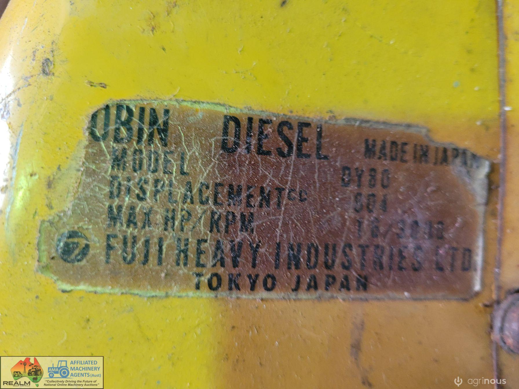 Robin Twin Cyl. Diesel Mtr. (Complete in Parts) - photo 8