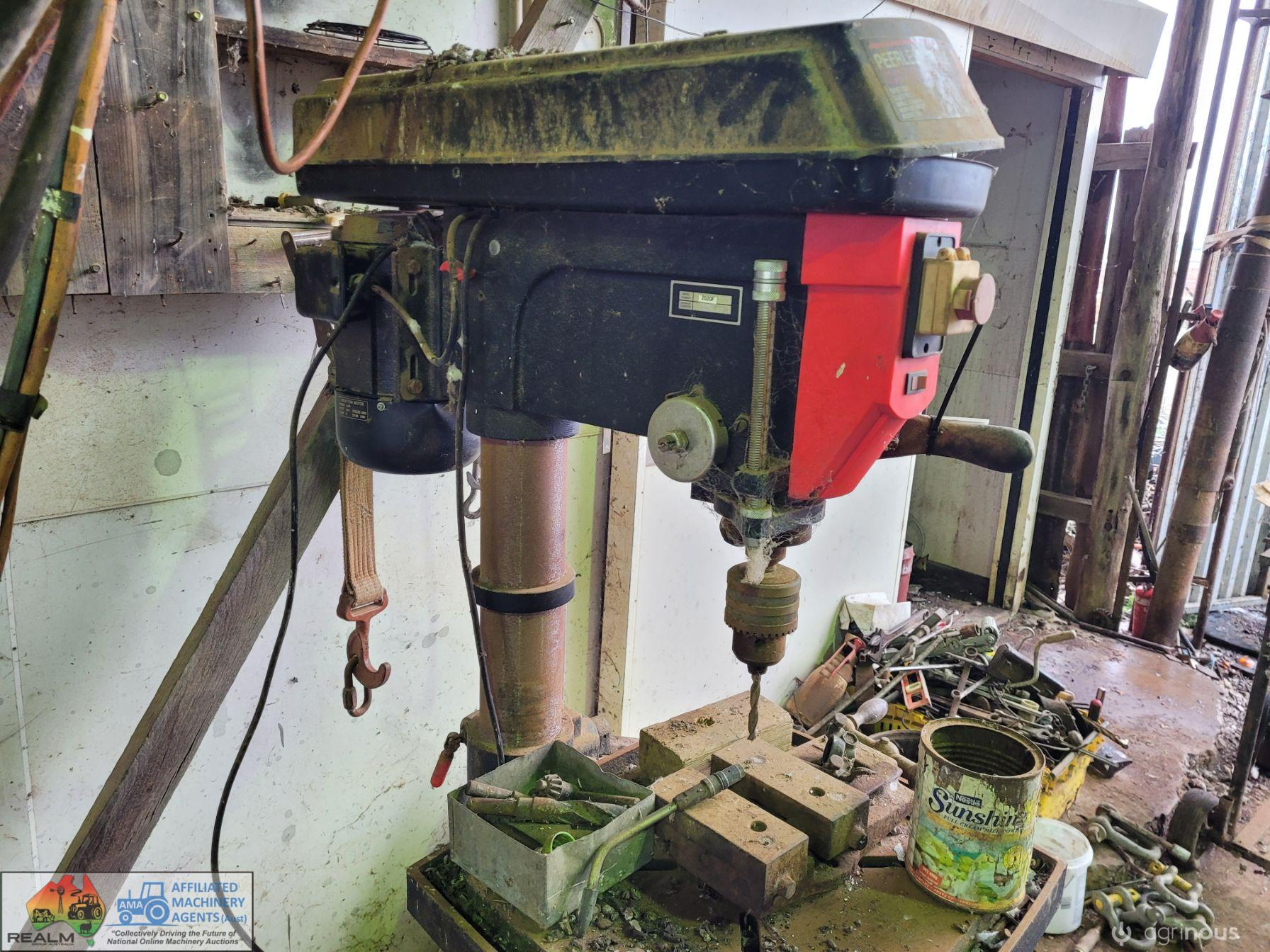 Industrial Peerless Pedestal Drill Press - photo 2